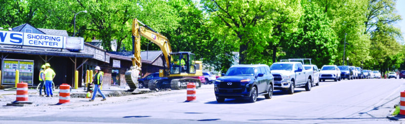 Construction at Howland Corners
